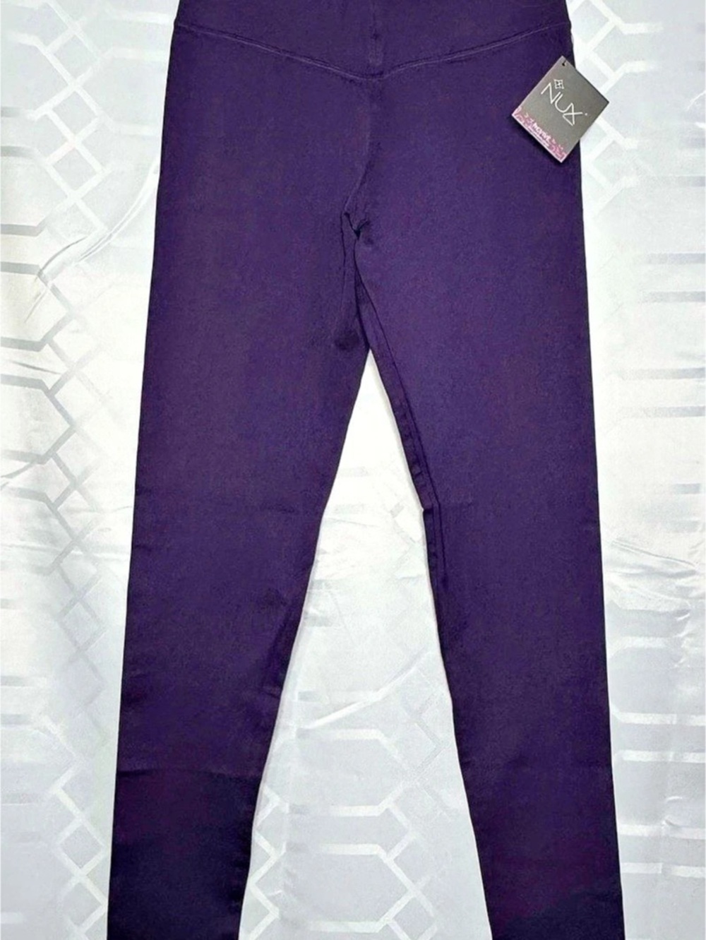 Nux Studio Pose Purple Leggings Size Small NWT